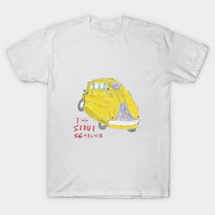 The Stout Scarab Rare Car Sketch T-Shirt